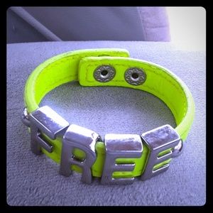 Neon Yellow Bracelet
